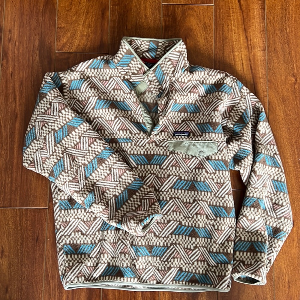 Patagonia Synchilla snap tee fleece. Barely worn.